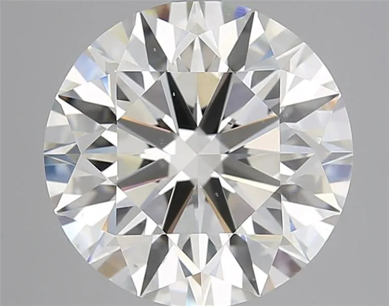 3.21ct Round Natural Diamond (Colour H, Clarity VS2, Cut EX, IGI Certified)