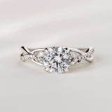 Garland Diamond Engagement Ring with a Marquise cut diamond