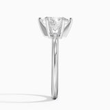 Comfort Fit 2mm Six-Prong Solitaire Engagement Ring