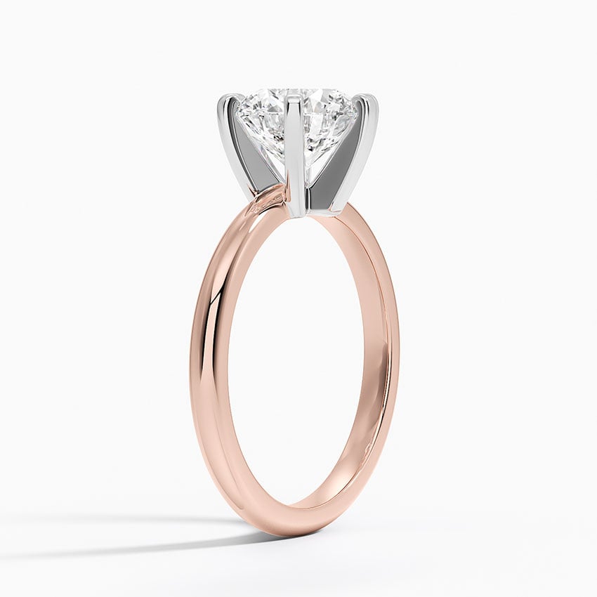 Comfort Fit 2mm Six-Prong Solitaire Engagement Ring