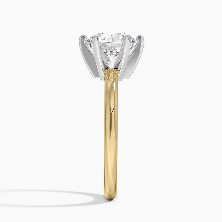 Comfort Fit 2mm Six-Prong Solitaire Engagement Ring