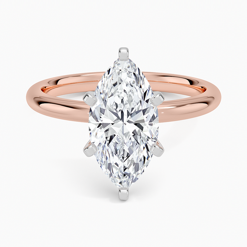 Comfort Fit 2mm Six-Prong Solitaire Engagement Ring