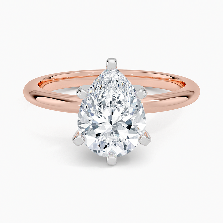 Comfort Fit 2mm Six-Prong Solitaire Engagement Ring