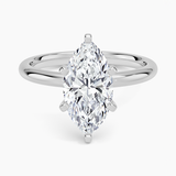 Comfort Fit 2mm Six-Prong Solitaire Engagement Ring
