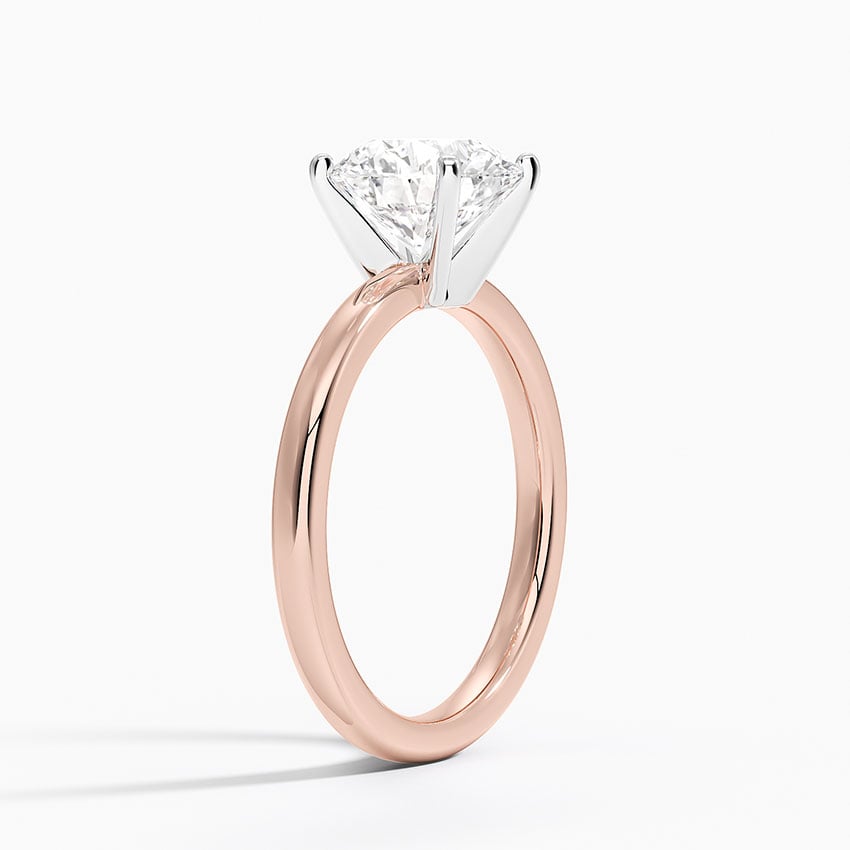 Comfort Fit 2mm Solitaire Engagement Ring