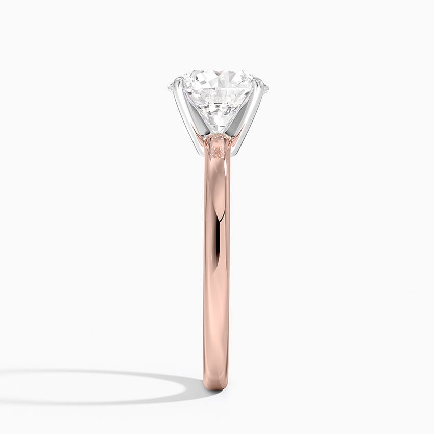 Comfort Fit 2mm Solitaire Engagement Ring