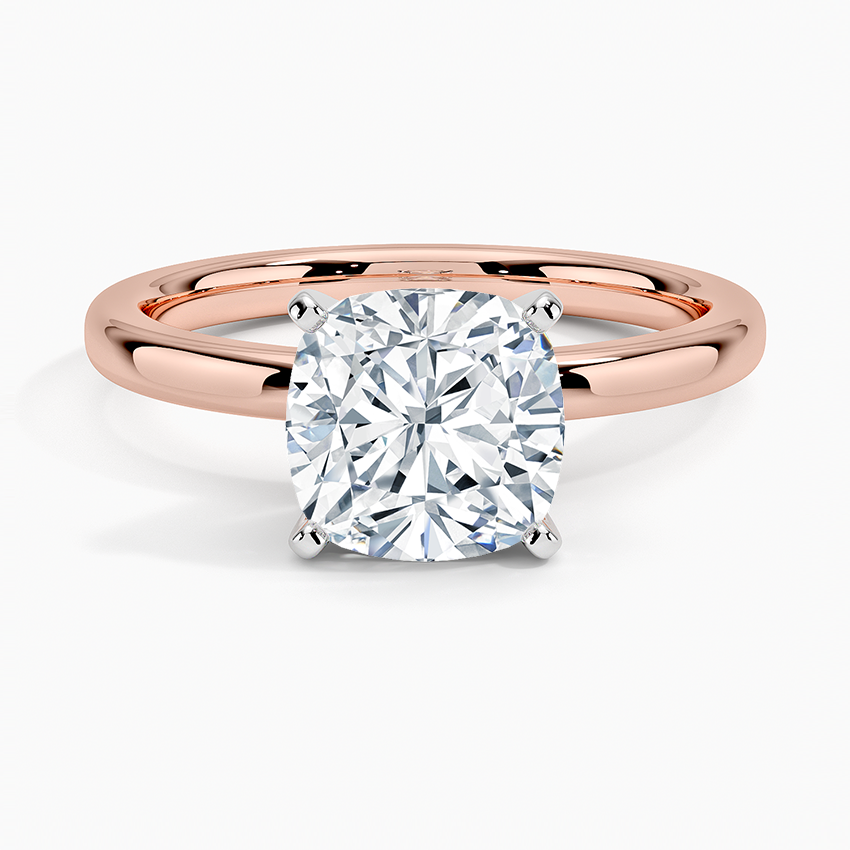 Comfort Fit 2mm Solitaire Engagement Ring