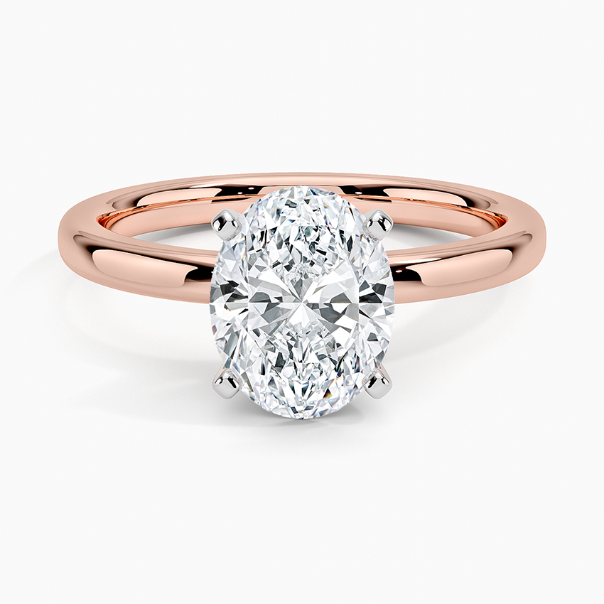 Comfort Fit 2mm Solitaire Engagement Ring