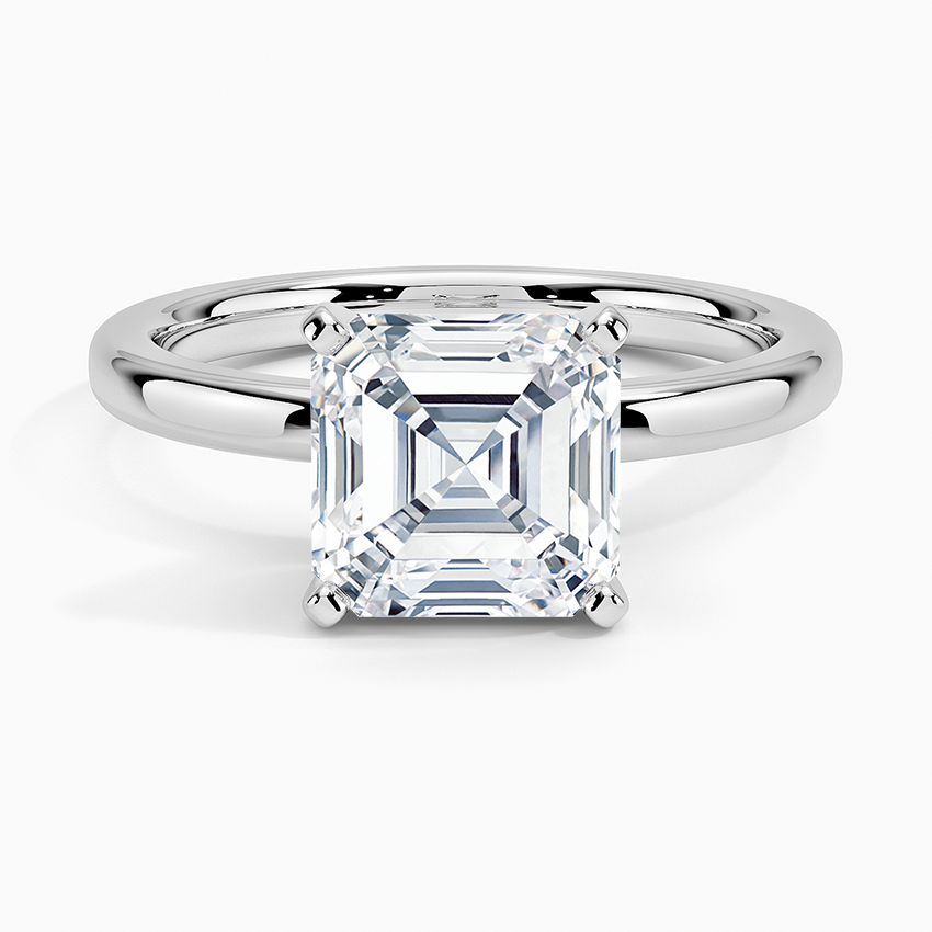 Comfort Fit 2mm Solitaire Engagement Ring