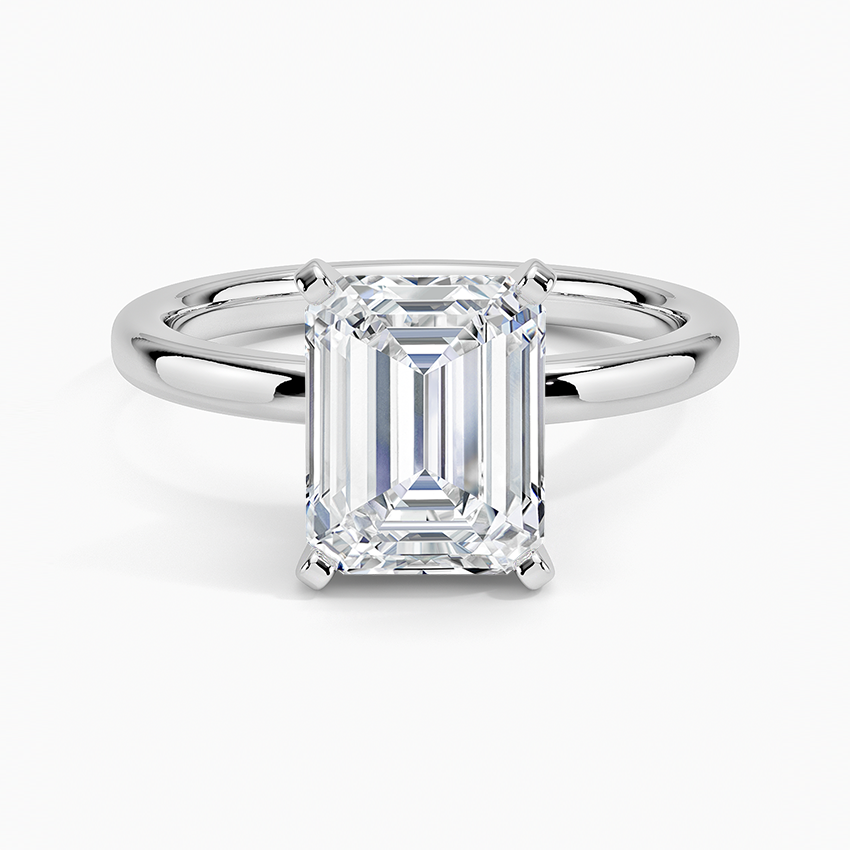 Comfort Fit 2mm Solitaire Engagement Ring
