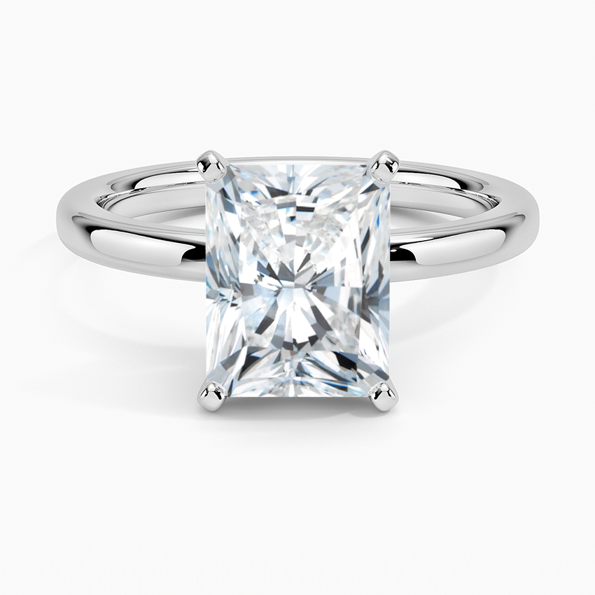 Comfort Fit 2mm Solitaire Engagement Ring