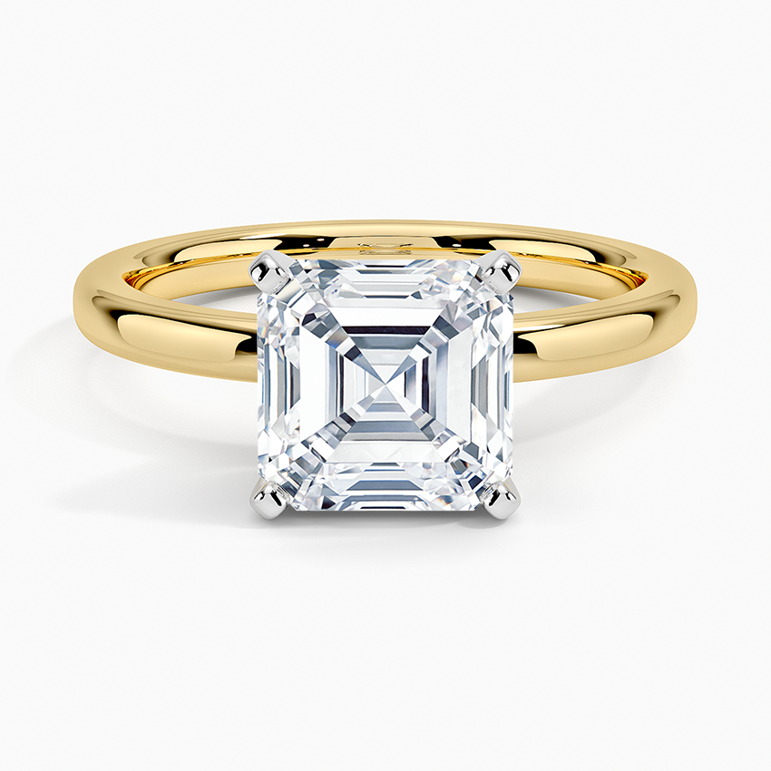 Comfort Fit 2mm Solitaire Engagement Ring