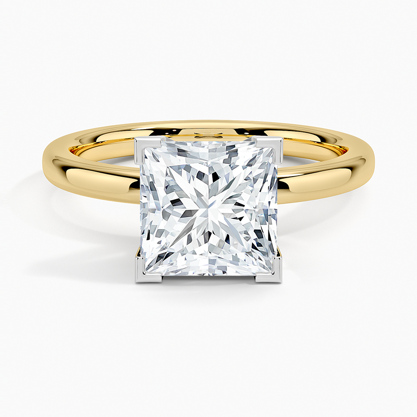 Comfort Fit 2mm Solitaire Engagement Ring