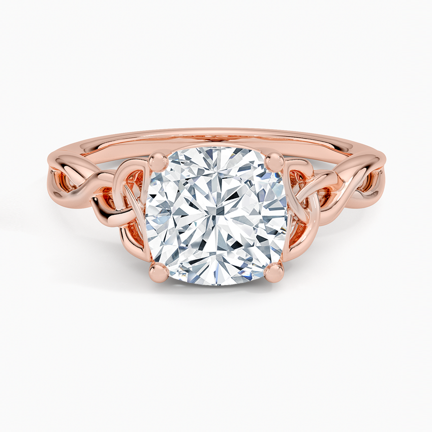 Celtic Love Knot Engagement Ring