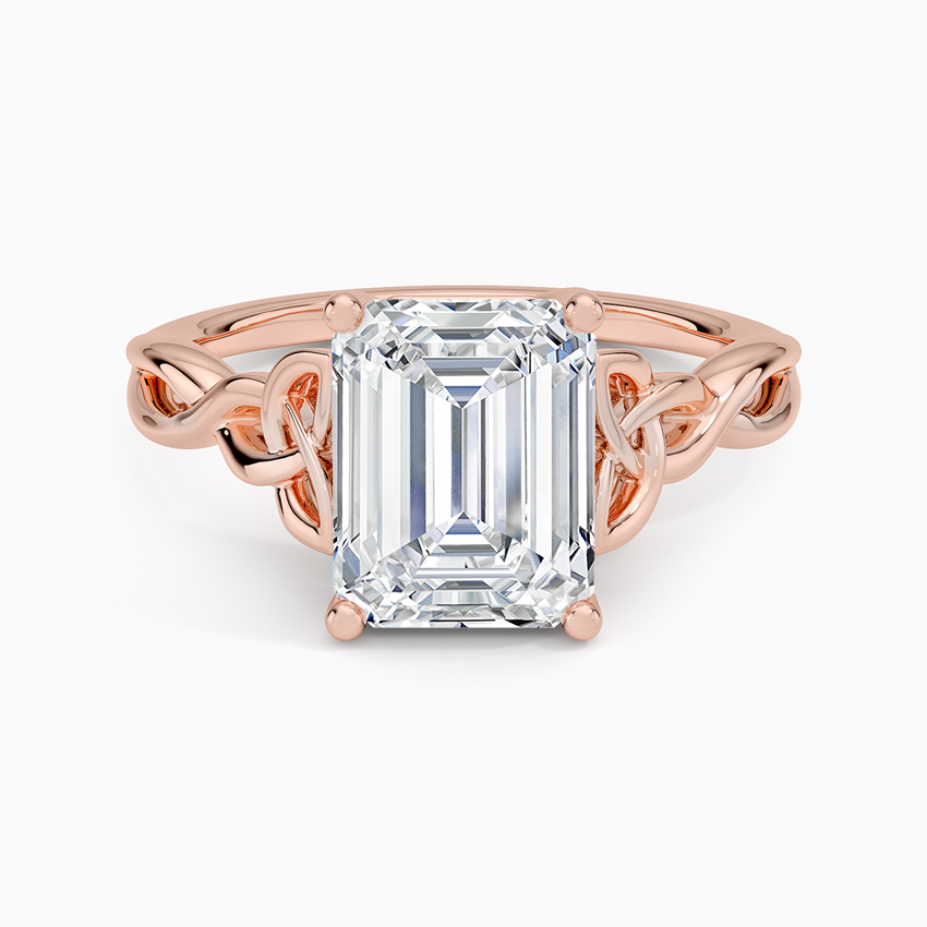 Celtic Love Knot Engagement Ring