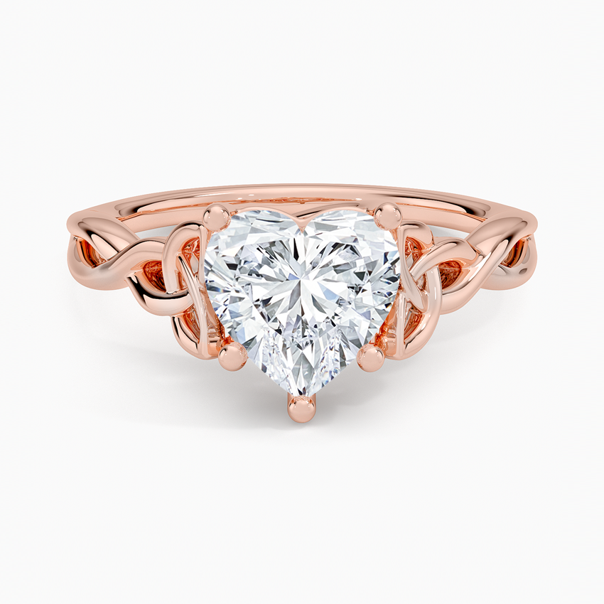 Celtic Love Knot Engagement Ring