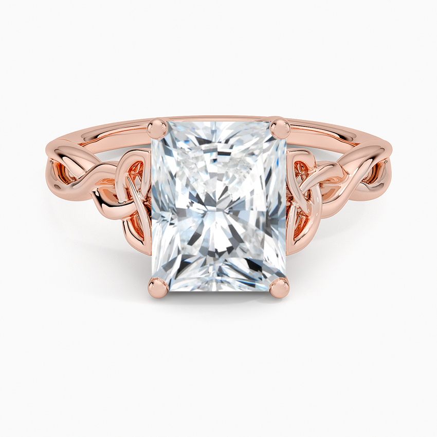 Celtic Love Knot Engagement Ring