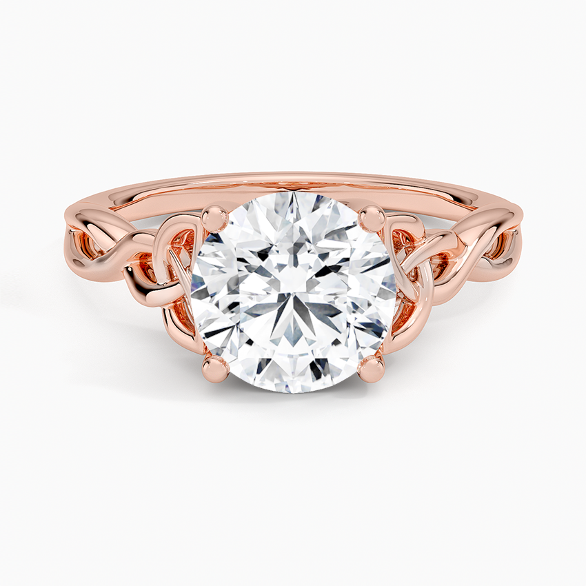 Celtic Love Knot Engagement Ring