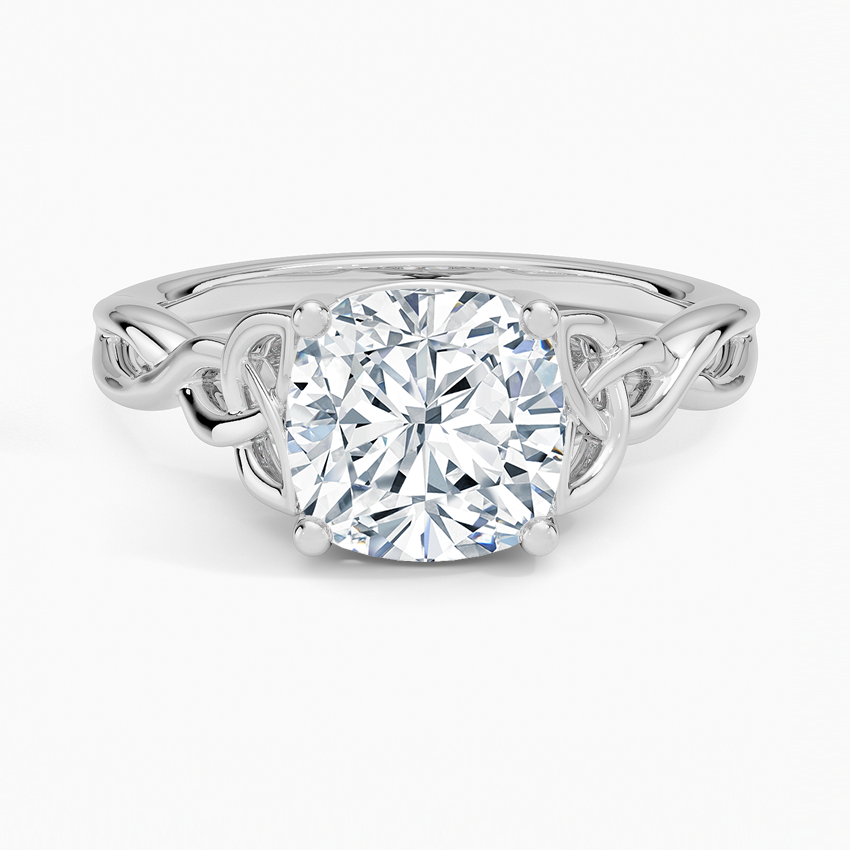 Celtic Love Knot Engagement Ring