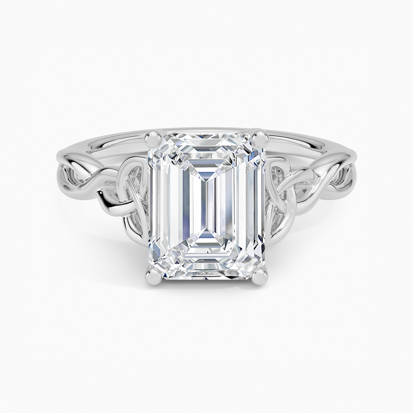 Celtic Love Knot Engagement Ring