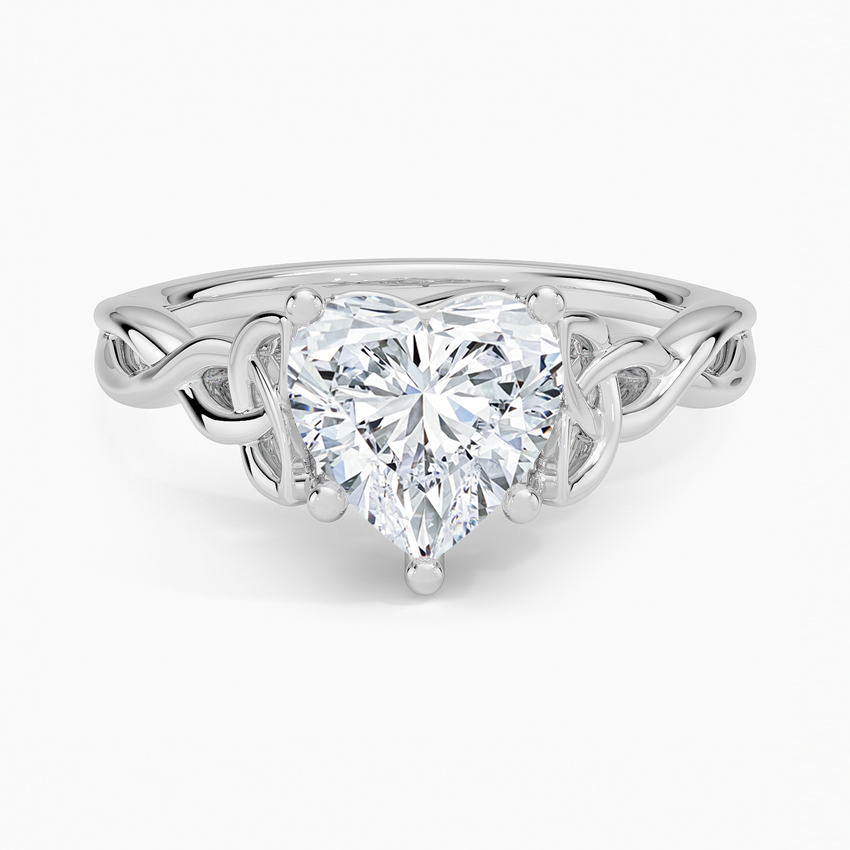 Celtic Love Knot Engagement Ring