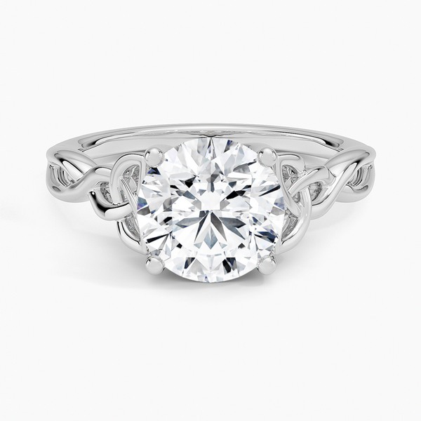 Celtic Love Knot Engagement Ring