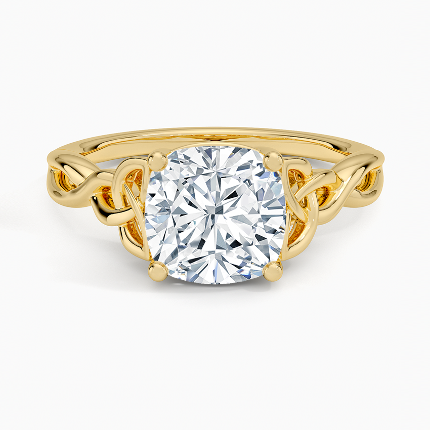 Celtic Love Knot Engagement Ring