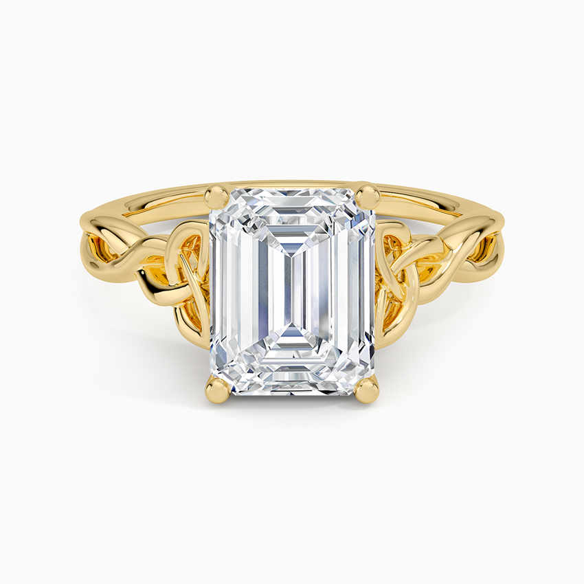 Celtic Love Knot Engagement Ring