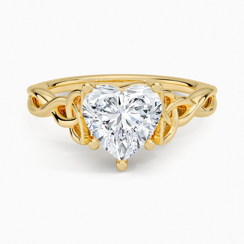 Celtic Love Knot Engagement Ring