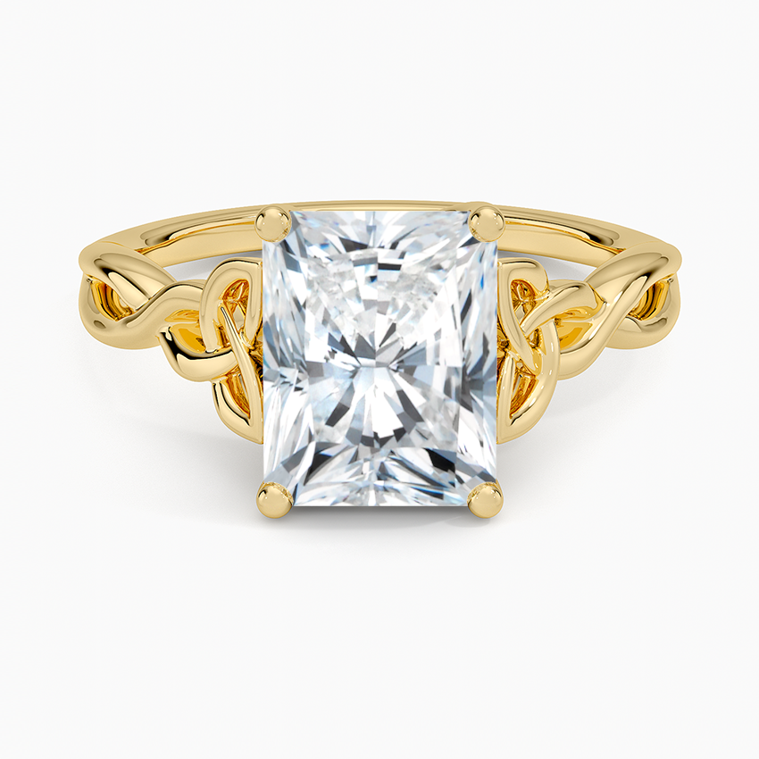 Celtic Love Knot Engagement Ring