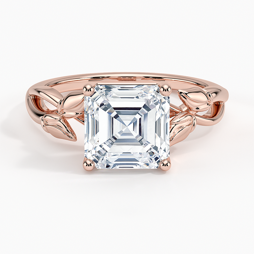 Budding Willow Solitaire Engagement Ring