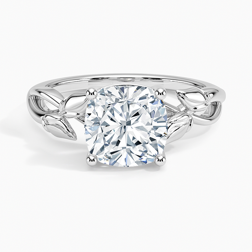 Budding Willow Solitaire Engagement Ring