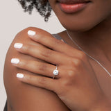 Four-Prong Comfort Fit 1.5mm Engagement Ring — image 2