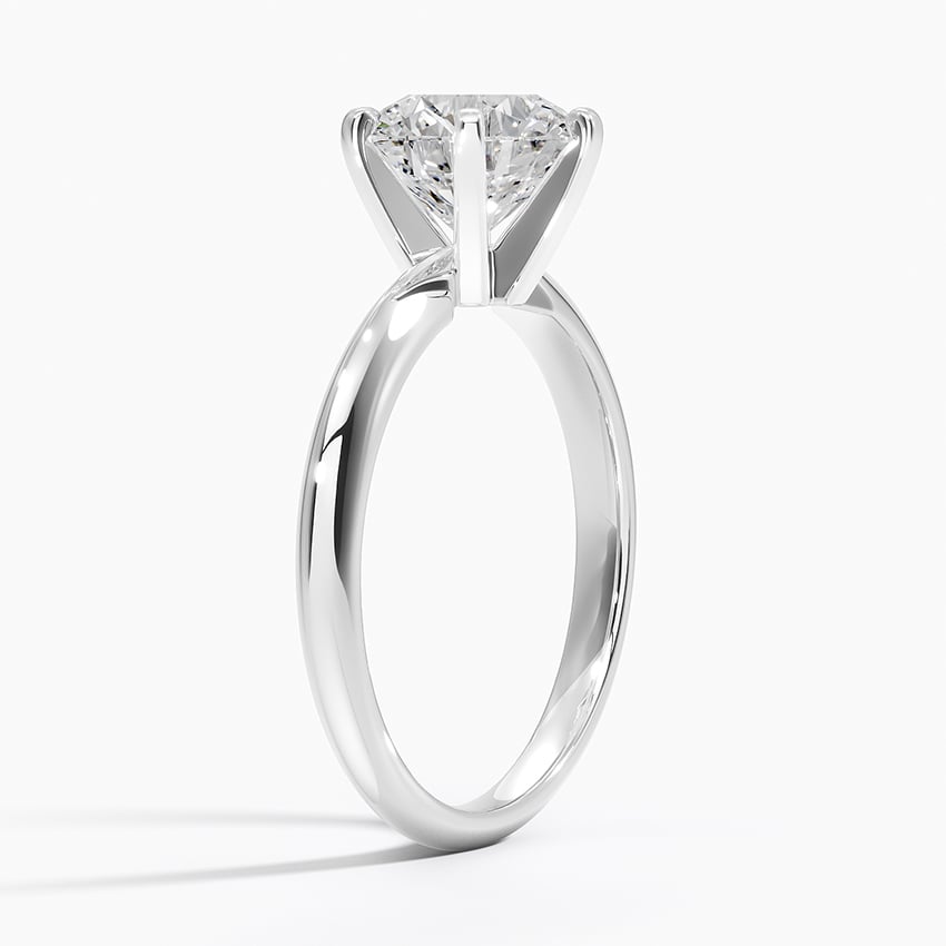 Classic Six-Prong Solitaire Engagement Ring