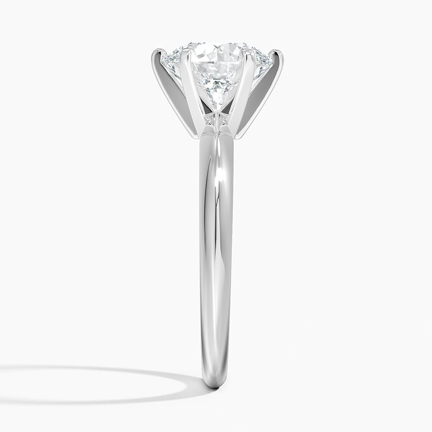 Classic Six-Prong Solitaire Engagement Ring