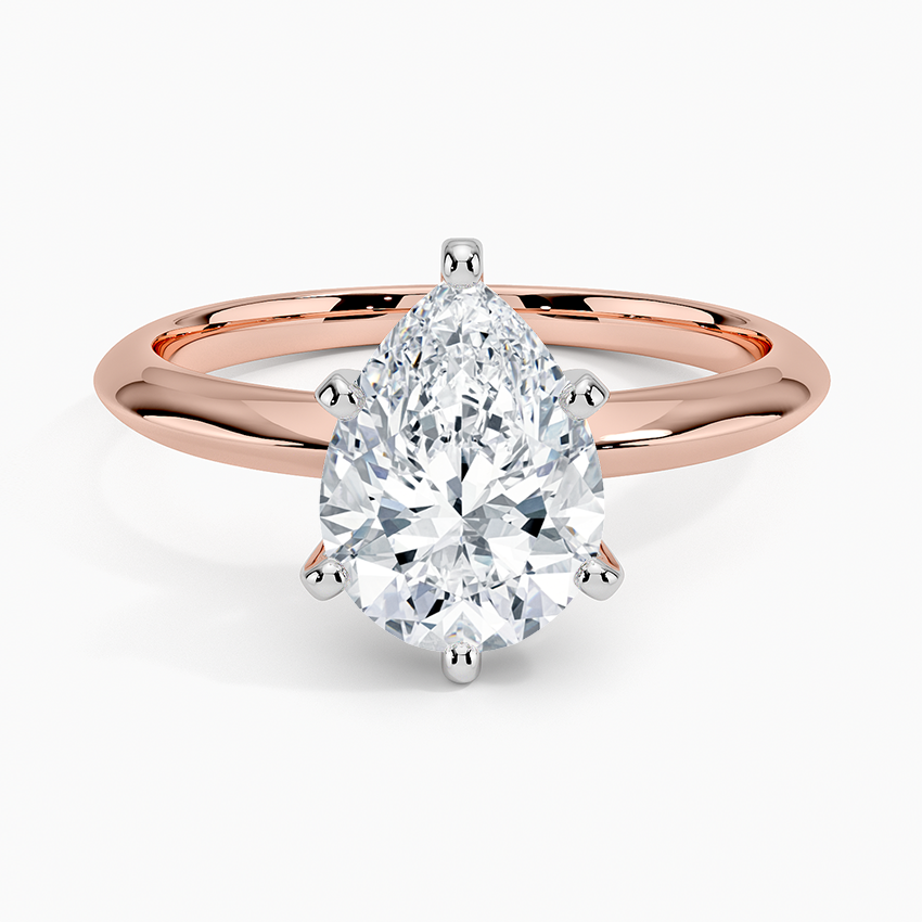 Classic Six-Prong Solitaire Engagement Ring