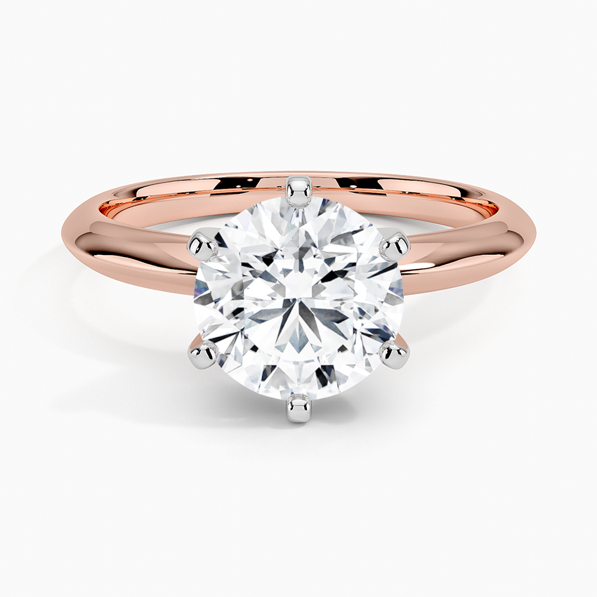 Classic Six-Prong Solitaire Engagement Ring