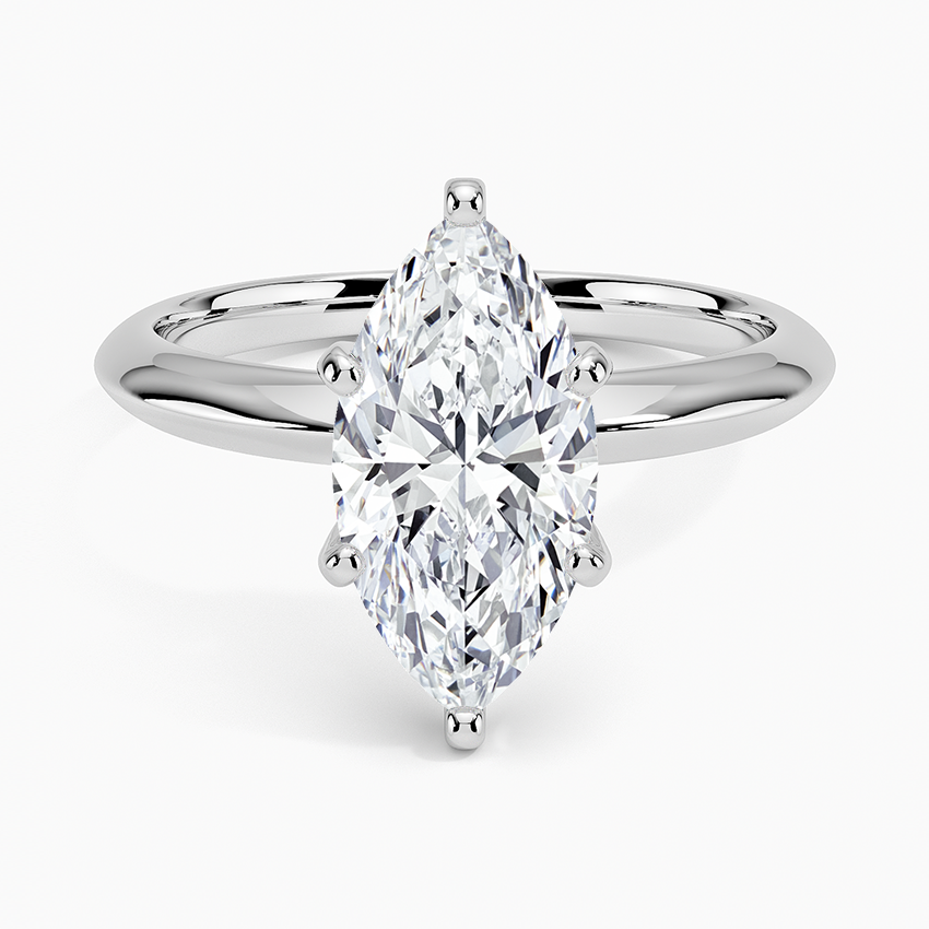 Classic Six-Prong Solitaire Engagement Ring