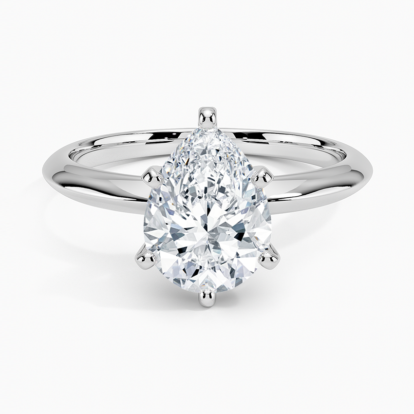 Classic Six-Prong Solitaire Engagement Ring