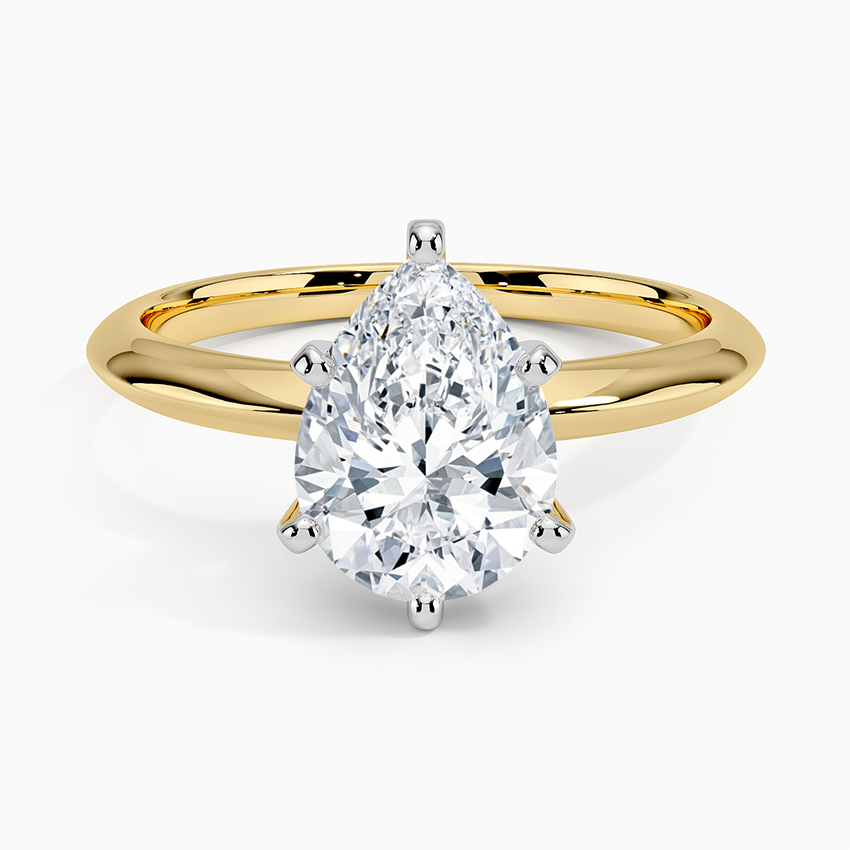 Classic Six-Prong Solitaire Engagement Ring