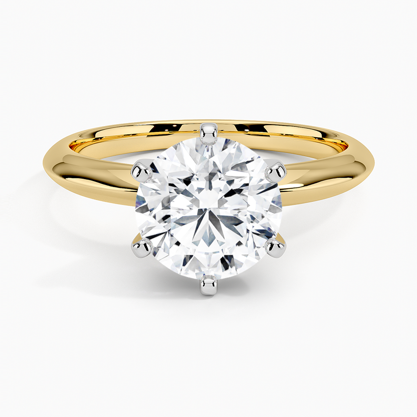 Classic Six-Prong Solitaire Engagement Ring