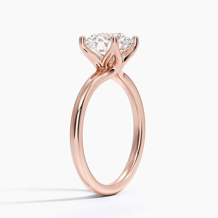 Fleur Solitaire Engagement Ring