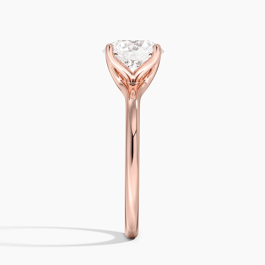 Fleur Solitaire Engagement Ring