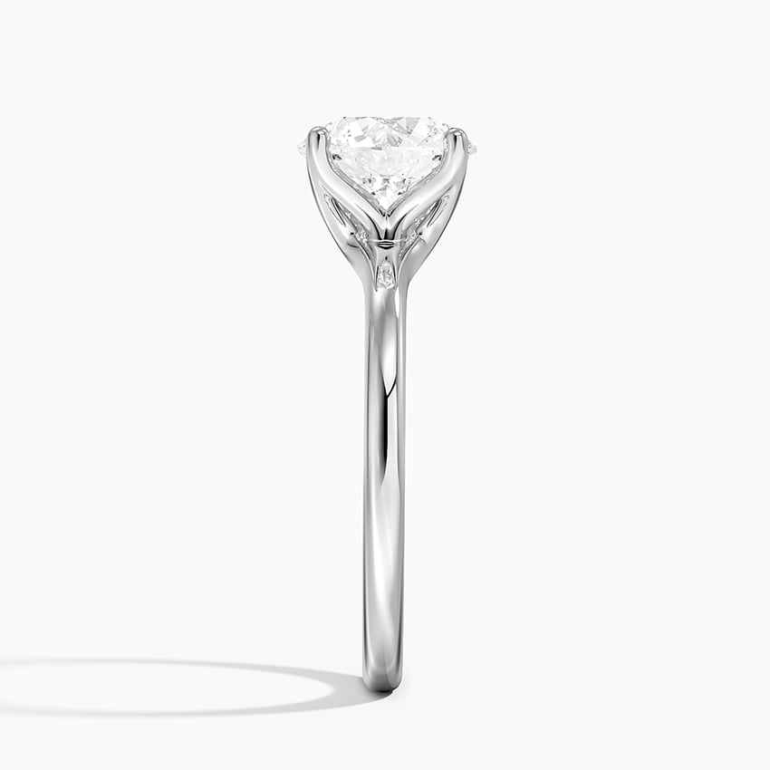 Fleur Solitaire Engagement Ring