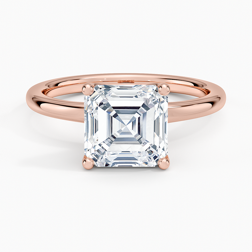Fleur Solitaire Engagement Ring