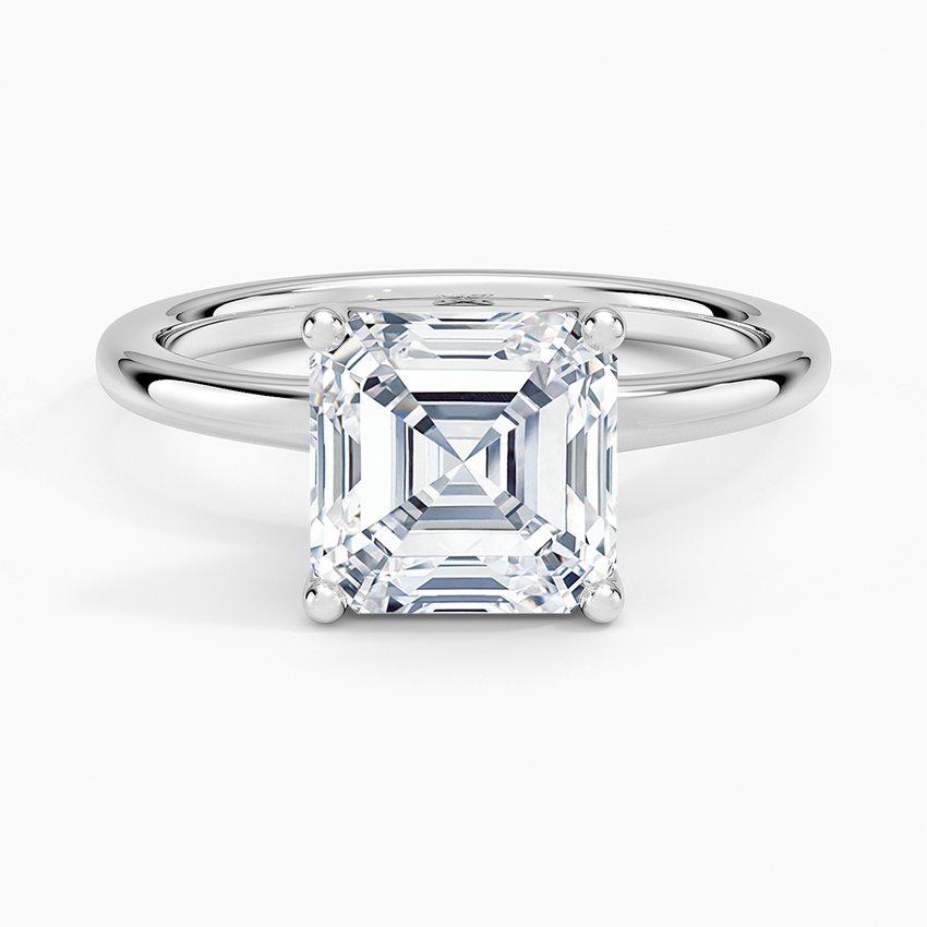 Fleur Solitaire Engagement Ring