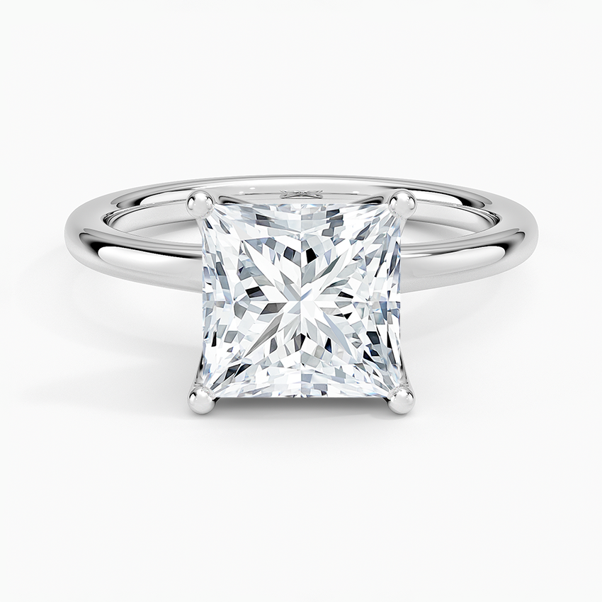 Fleur Solitaire Engagement Ring
