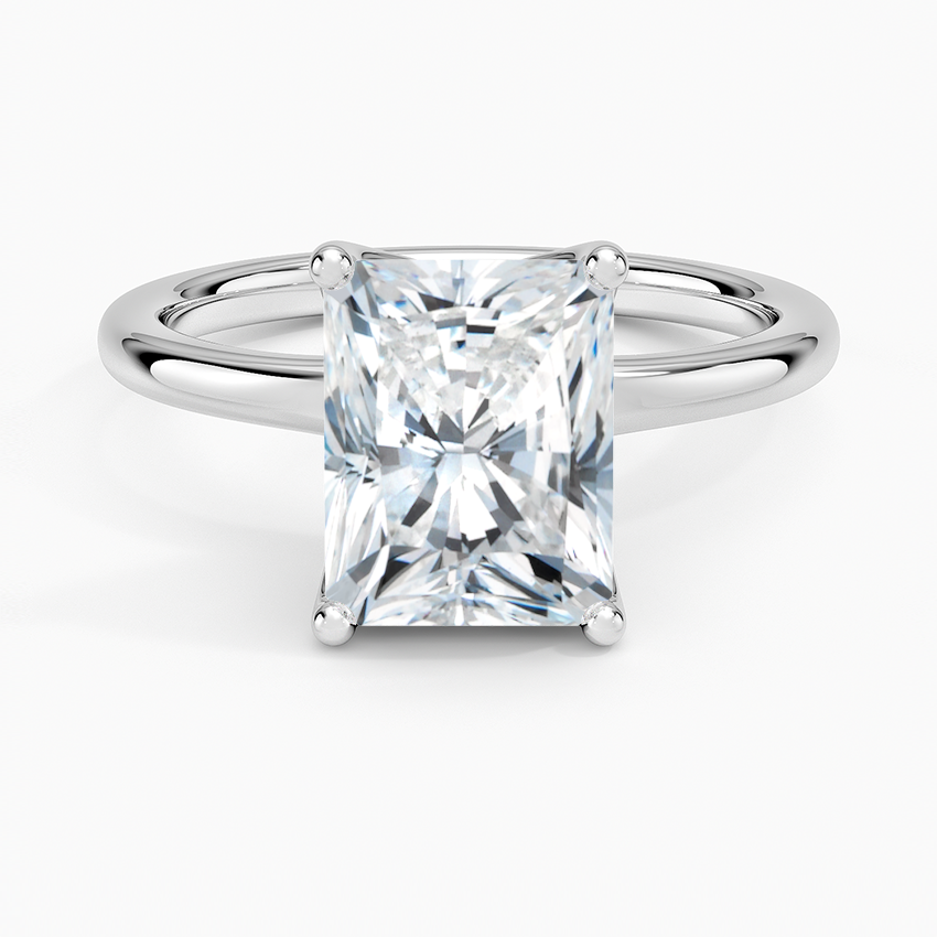 Fleur Solitaire Engagement Ring