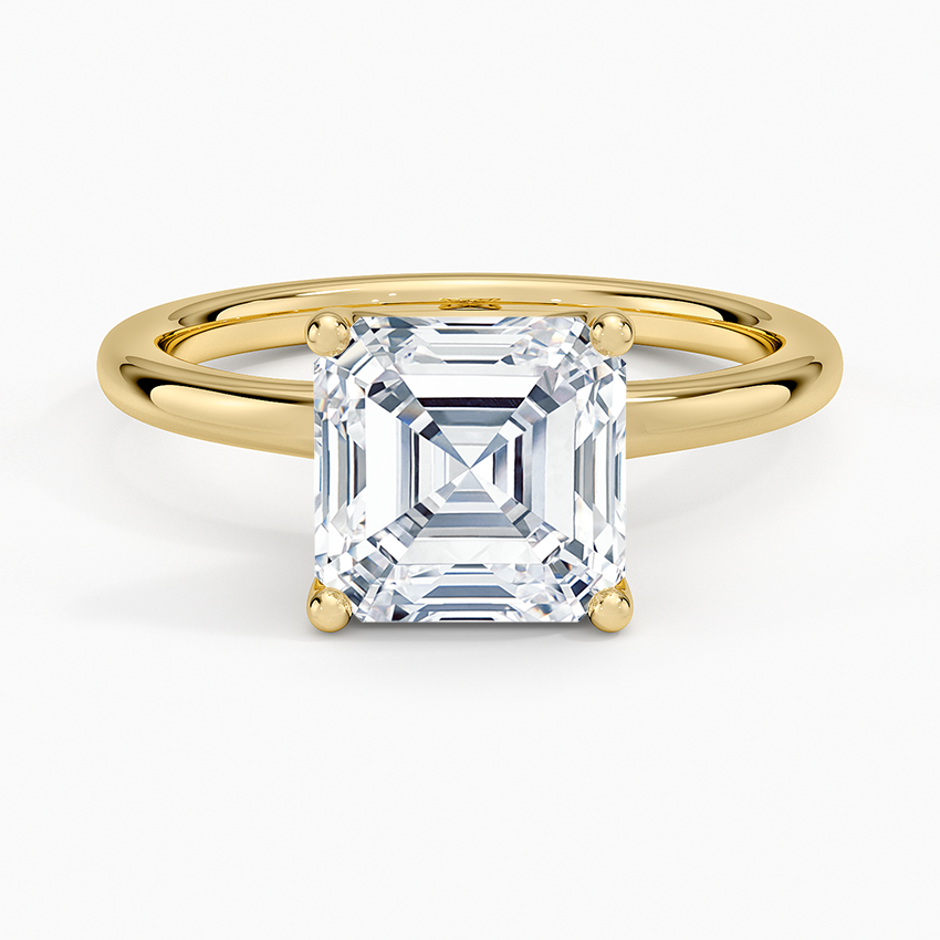 Fleur Solitaire Engagement Ring