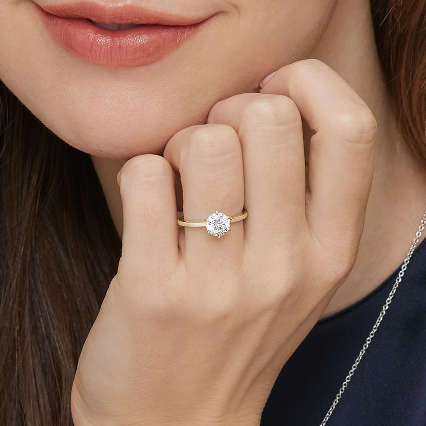 Aveline Solitaire Engagement Ring